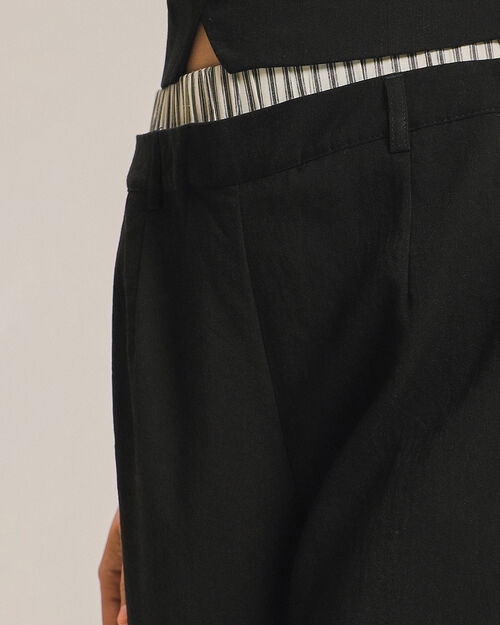 Pantalón Cintura Contraste